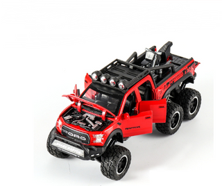 Raptor Model Pickup Truck Simulation SUVs  Toy Cars