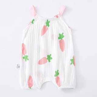 Baby Newborn Sleeveless One-piece Romper