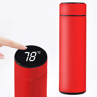 Touch Display Adjustable Heat Preserving Stainless Steel Thermos