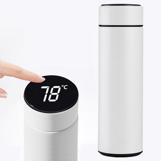 Touch Display Adjustable Heat Preserving Stainless Steel Thermos