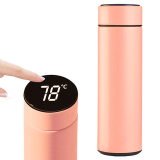 Touch Display Adjustable Heat Preserving Stainless Steel Thermos