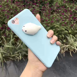 Lovely Cute 3D Cartoon Cat Phone Cases