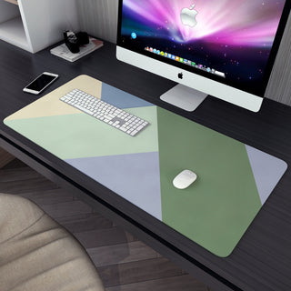 Geometric Desk Pad for Girls, Thickened Mouse Pad