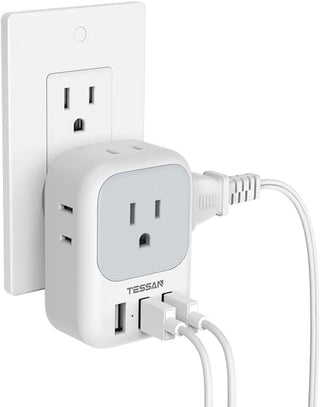  4-Port USB Wall Charger Extender