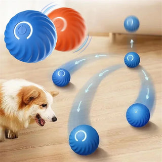 Smart Dog Toy Ball Electronic Interactive Pet Toy Moving Ball USB Automatic Moving Bouncing for Puppy Birthday Gift Cat Products