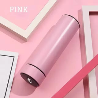 500Ml Stainless Steel Thermos Bottle with Digital Temperature Display LED Intelligent Temperature Measurement Cup Vacuum Flask