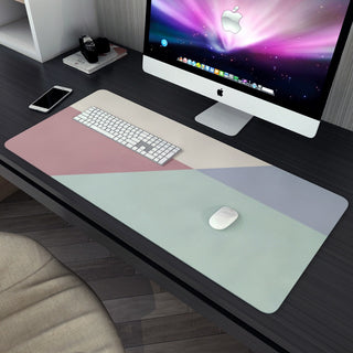 Geometric Desk Pad for Girls, Thickened Mouse Pad