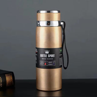 1000Ml Thermal Water Bottle Thermos Vacuum Flask Double Stainless Steel Coffee Tea Insulated Cup Leakage-Proof for Office