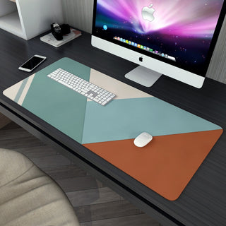 Geometric Desk Pad for Girls, Thickened Mouse Pad