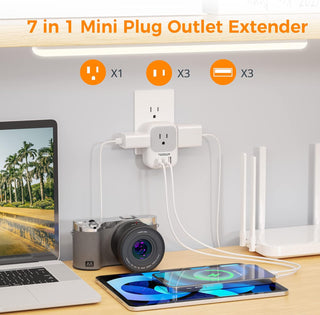  4-Port USB Wall Charger Extender